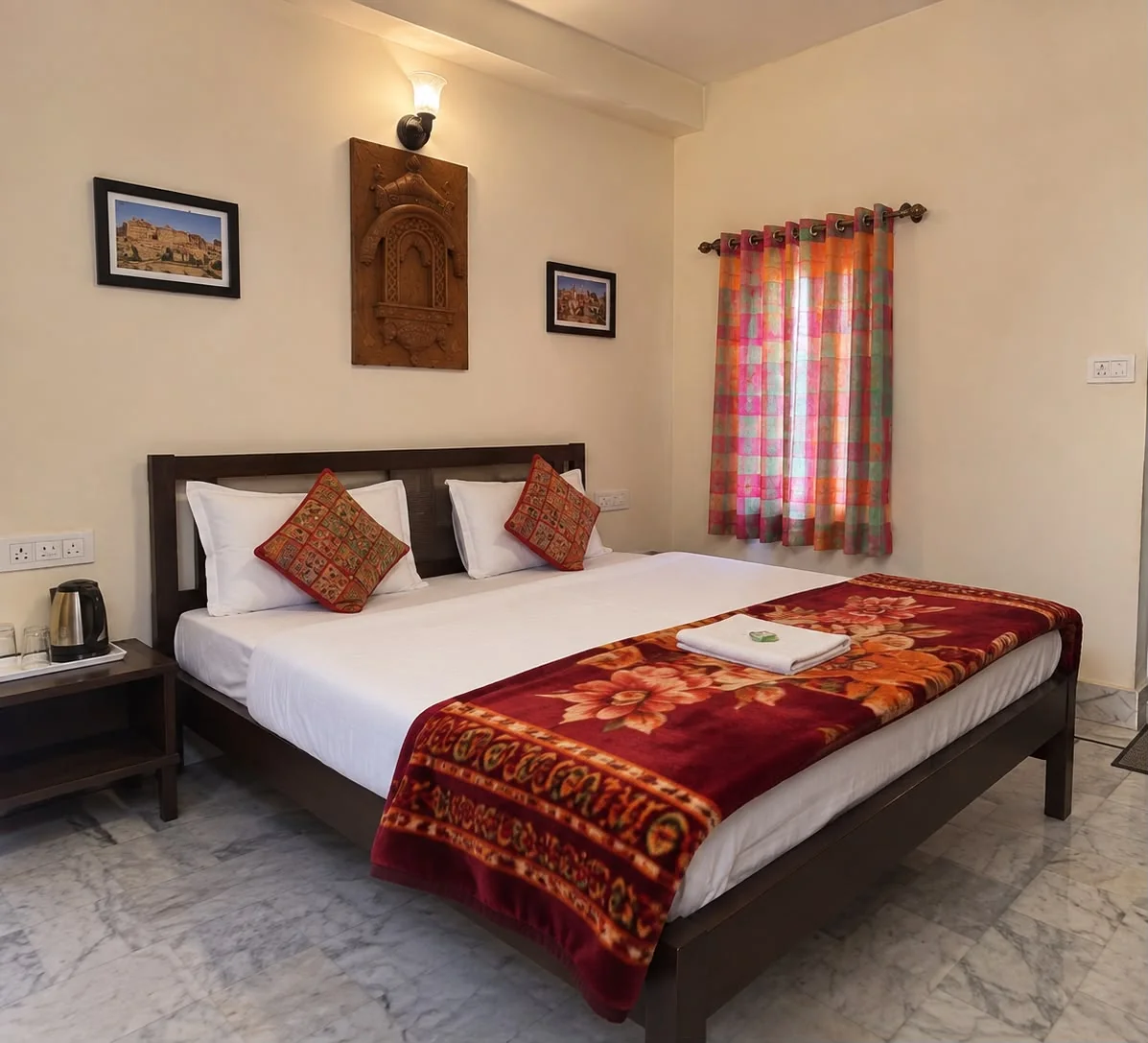 Budget Double Room at Heritage Haveli Jaisalmer